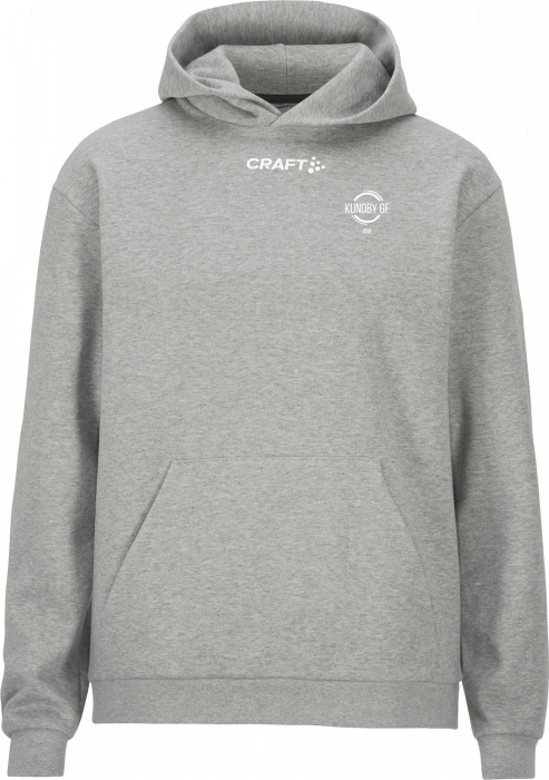 Craft - Kgf Hoodie Men - Grå Melange DK